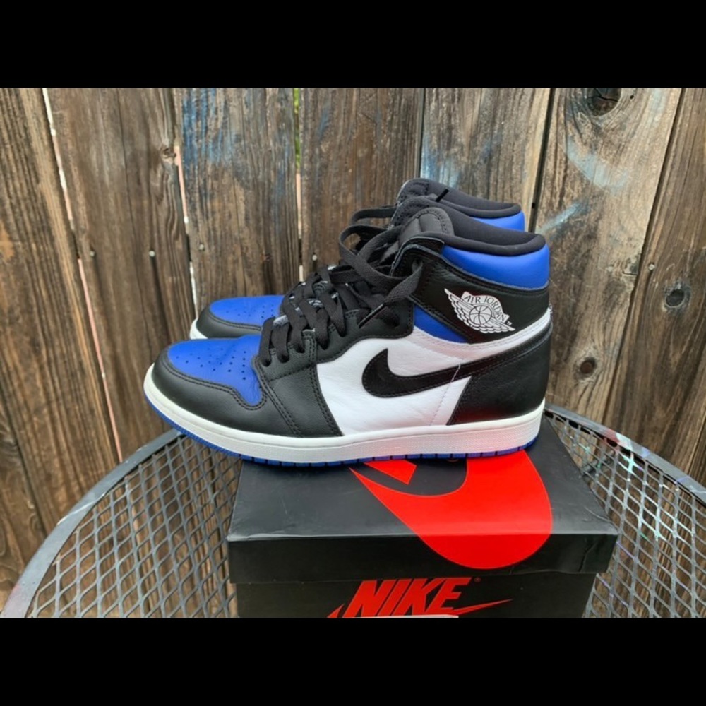 Nike Jordan royal toe size 9.5 with og box